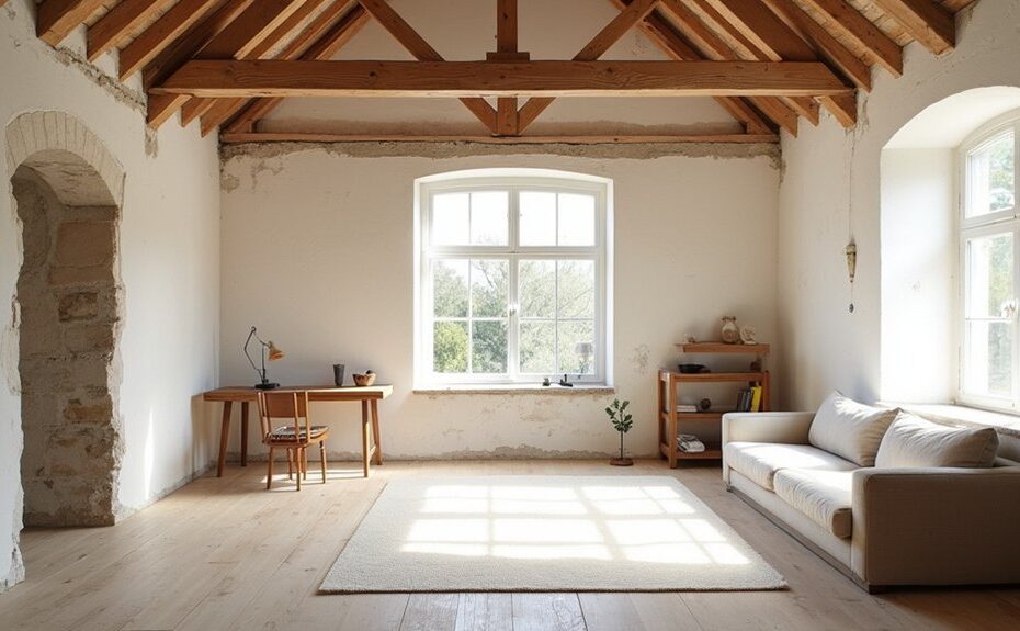 barn loft renovation project