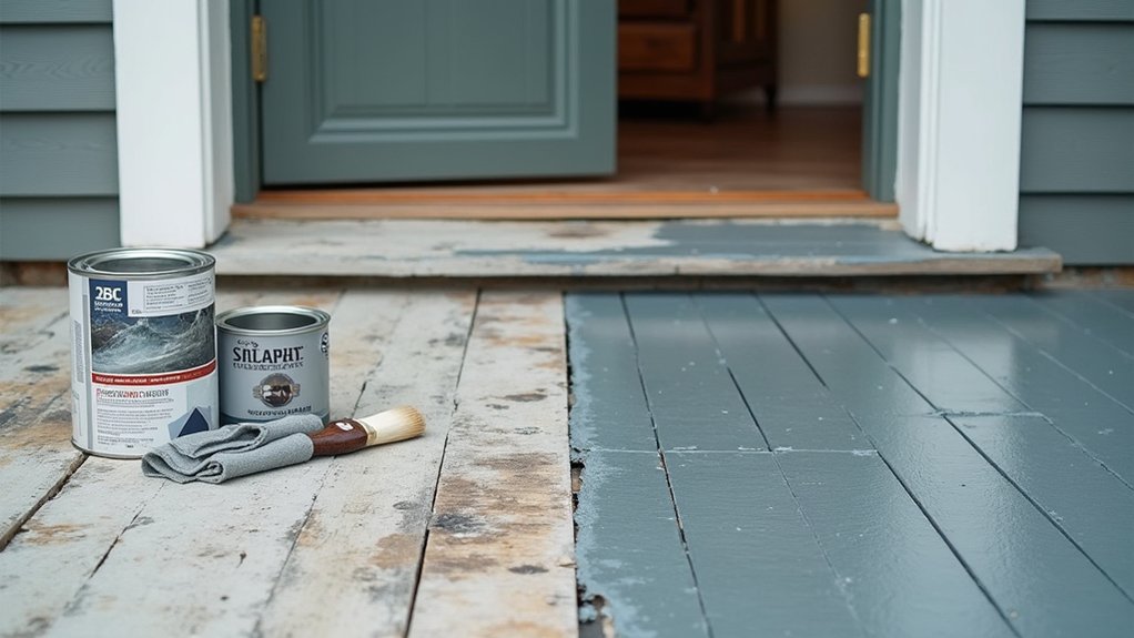 choose appropriate porch coating