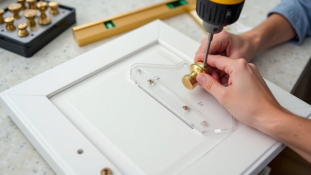 consistent precise hardware drilling