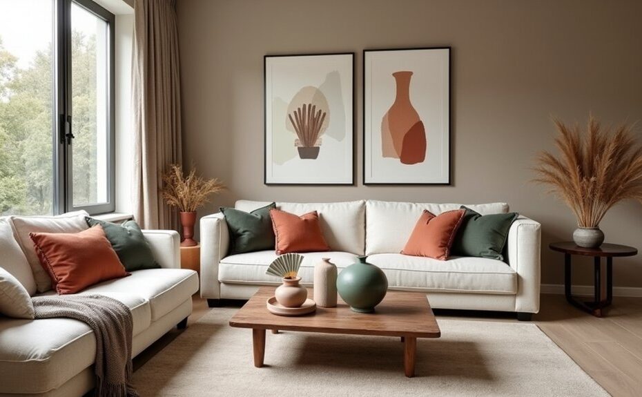 harmonious color palette selection