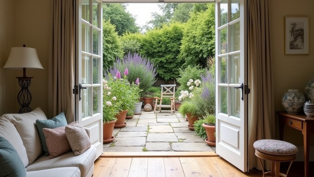 interior inspired garden design cues