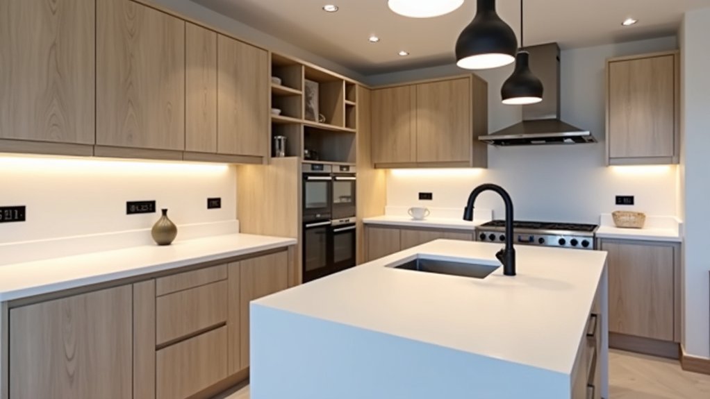 layered kitchen lighting plan