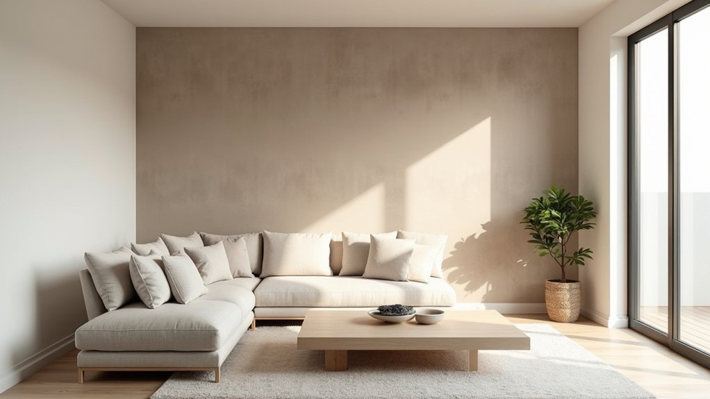 layered textures and finishes