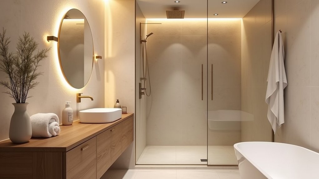 layered warm lighting ambiance