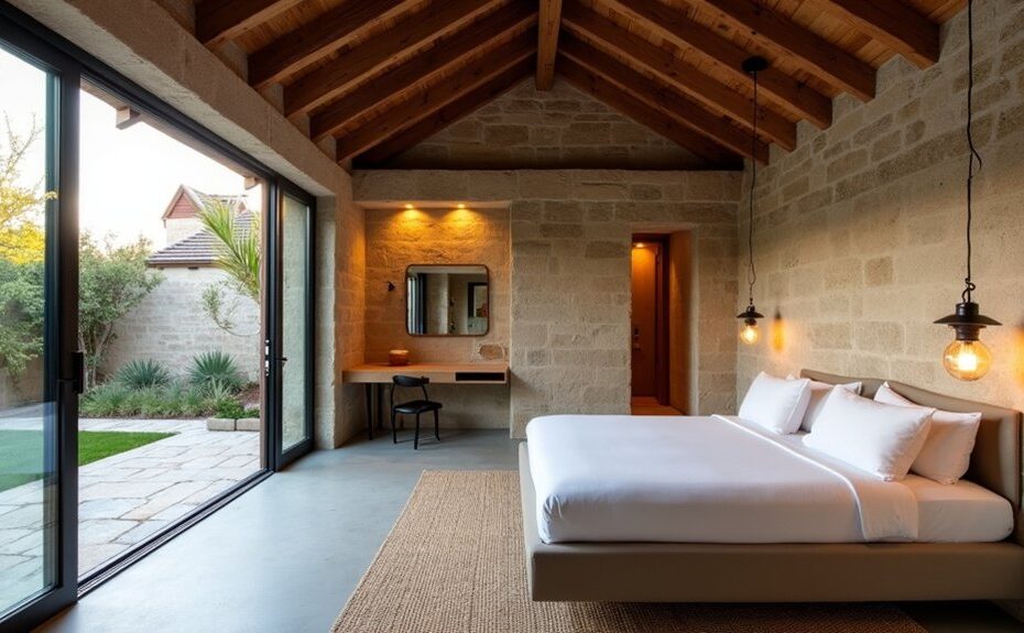 old shed turned guest suite