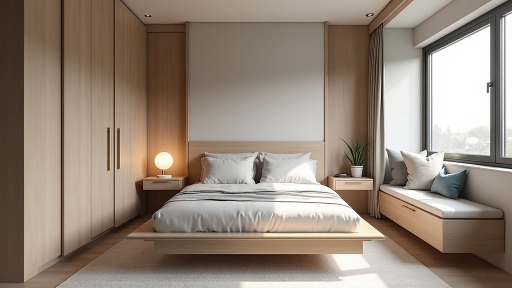optimize bedroom storage layout