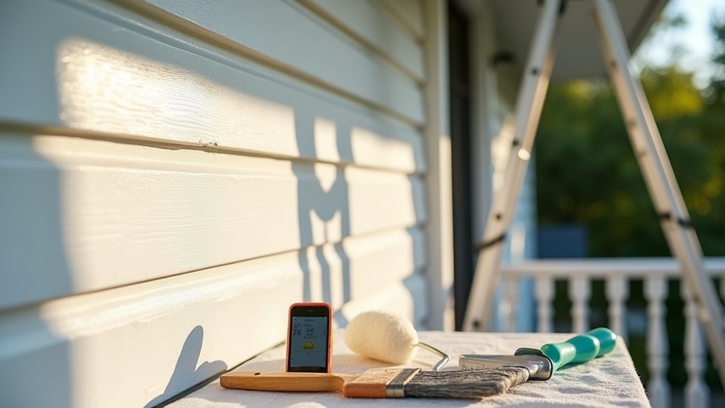 paint weather dependent scheduling