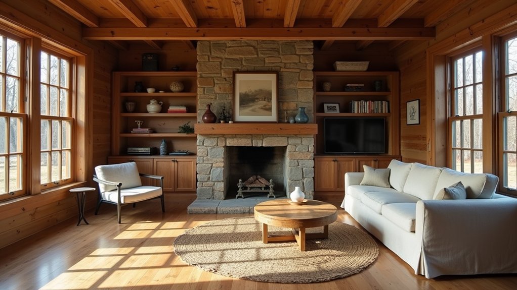 preserve original rustic features
