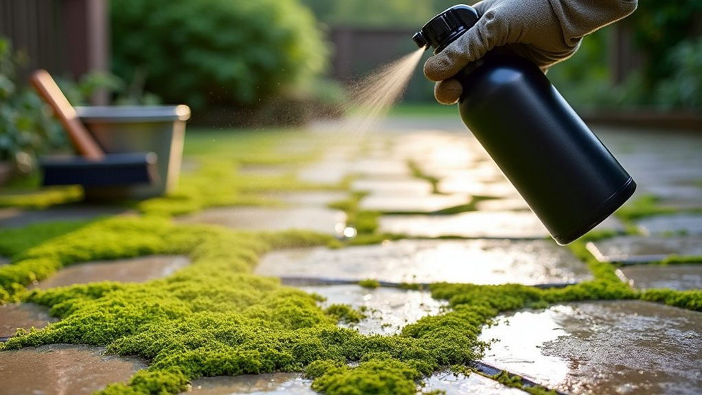 safe moss removal practices