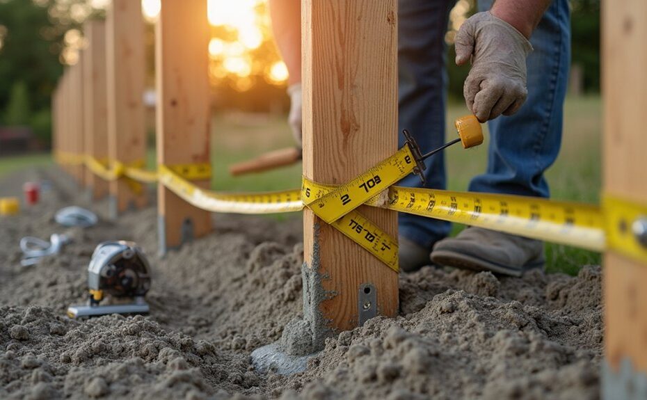 secure durable fence installation