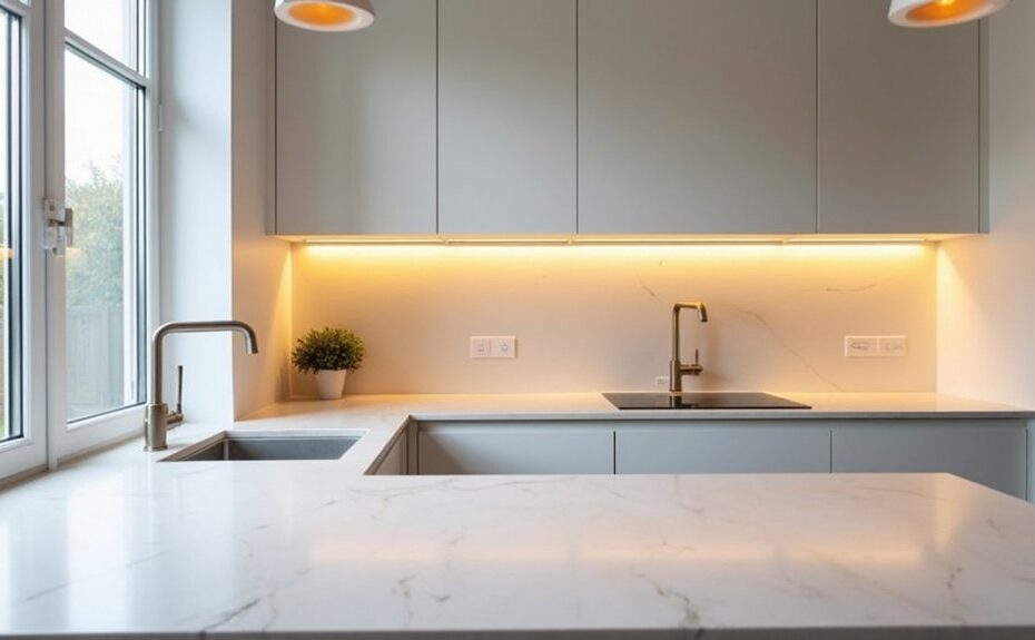 update kitchen with lighting