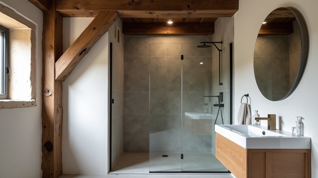 ventilated waterproof bathroom design
